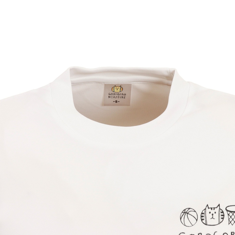 マインドウェイブ（MIND WAVE）（メンズ）バスケットボール ウェア UVカット ごろごろにゃんすけ バスケ Tシャツ CT0212001 吸汗速乾