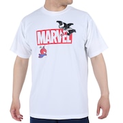 マーベル（MARVEL）（メンズ）バスケットボール ウェア UVカット キャラクター マーベル スパイダーマン&ヴェノム 半袖 Tシャツ DS0212012  吸汗速乾