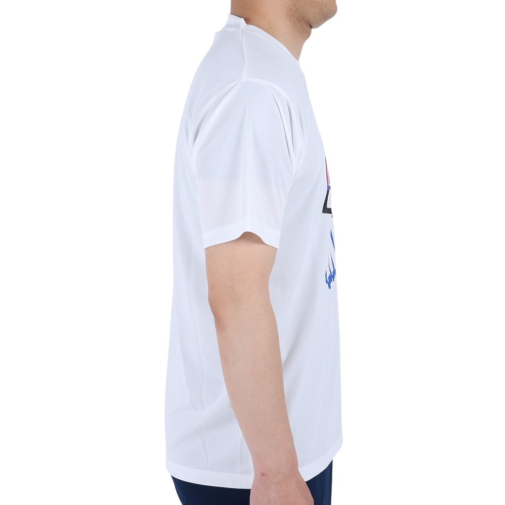 マーベル（MARVEL）（メンズ）バスケットボール ウェア UVカット キャラクター マーベル ロゴ 半袖 Tシャツ DS0212015 吸汗速乾 抗菌防臭 冷感