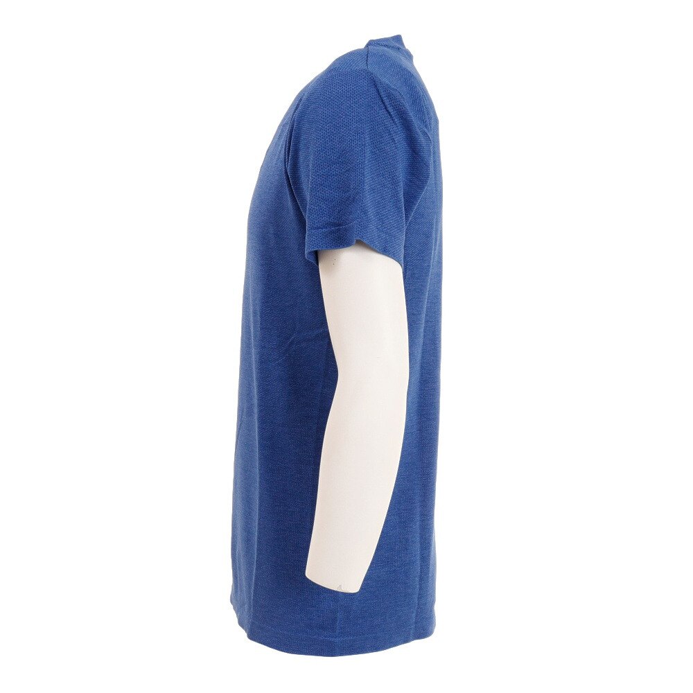 PG（メンズ）バスケットボールウェア ジャガード半袖Tシャツ 751PG2TJ7100 BLU