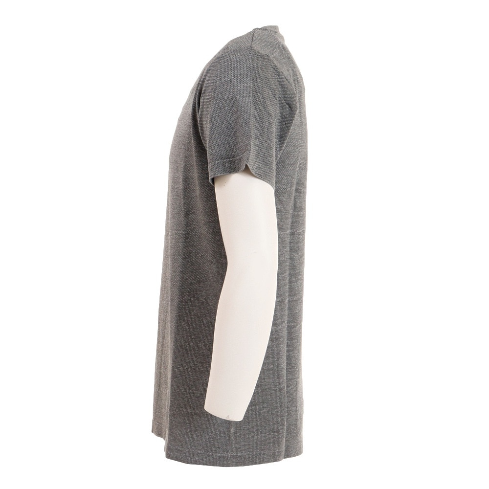 PG（メンズ）バスケットボールウェア 冷感 ジャガード半袖Tシャツ 751PG2TJ7100 GRY