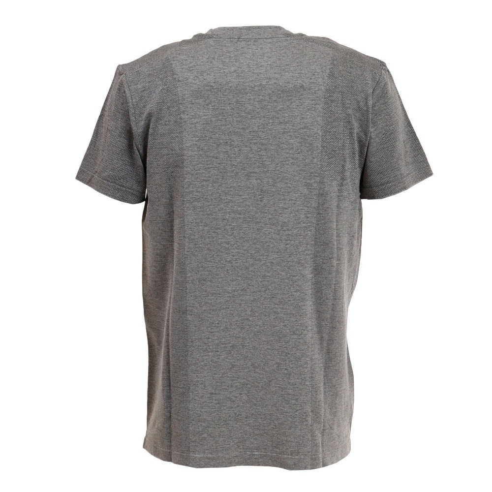 PG（メンズ）バスケットボールウェア 冷感 ジャガード半袖Tシャツ 751PG2TJ7100 GRY