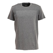 パフォーマンスギア（PG）（メンズ）バスケットボールウェア 冷感 ジャガード半袖Tシャツ 751PG2TJ7100 GRY 速乾