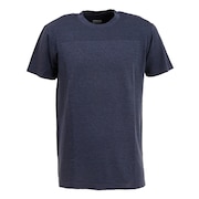 パフォーマンスギア（PG）（メンズ）バスケットボールウェア 冷感 ジャガード半袖Tシャツ 751PG2TJ7100 NVY 速乾