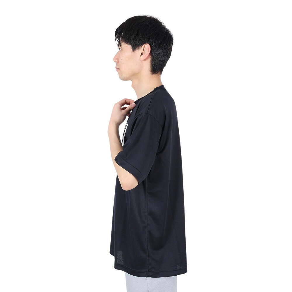 エックスティーエス（XTS）（メンズ）バスケットボールウェア ドライプラスTシャツ 751G2ES7107 BLK