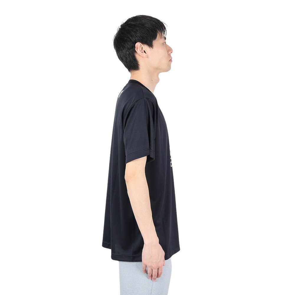 エックスティーエス（XTS）（メンズ）バスケットボールウェア ドライプラスTシャツ 751G2ES7107 BLK