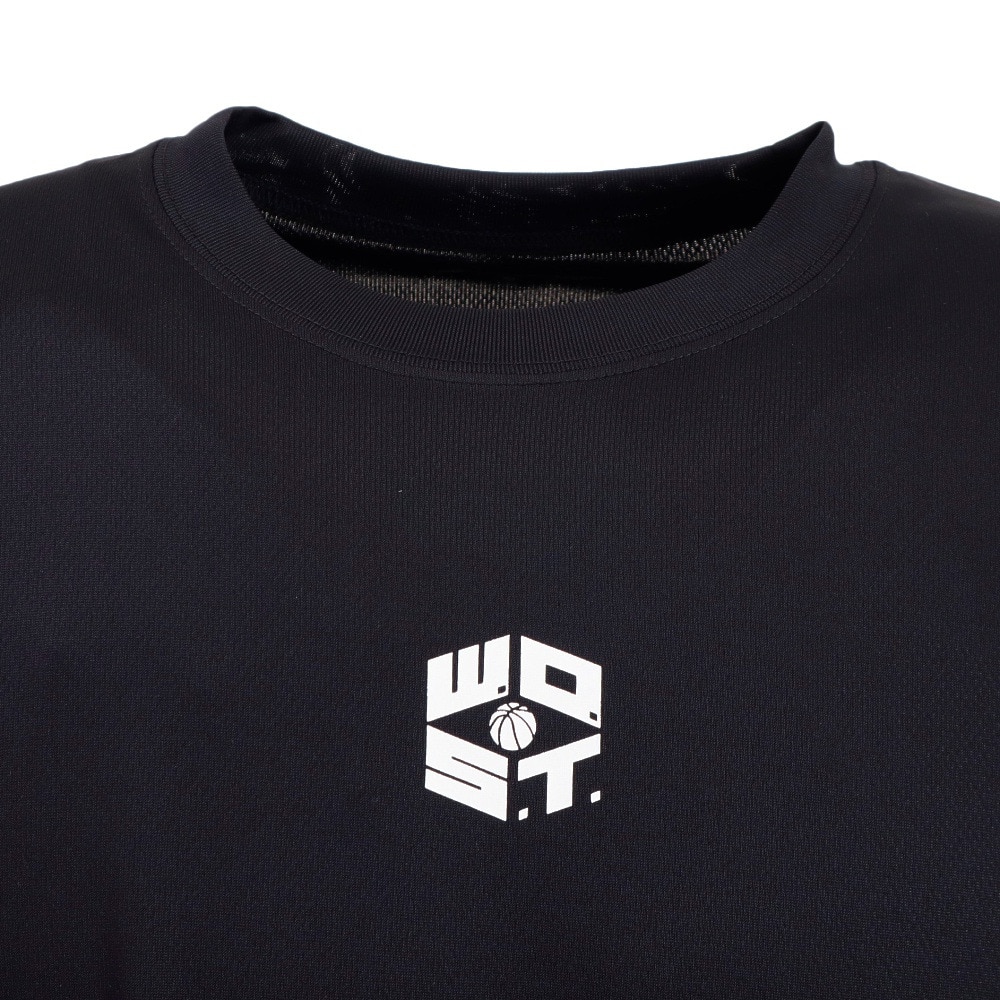 エックスティーエス（XTS）（メンズ）バスケットボールウェア ドライプラス メッセージＴシャツ 751G2ES7108 BLK