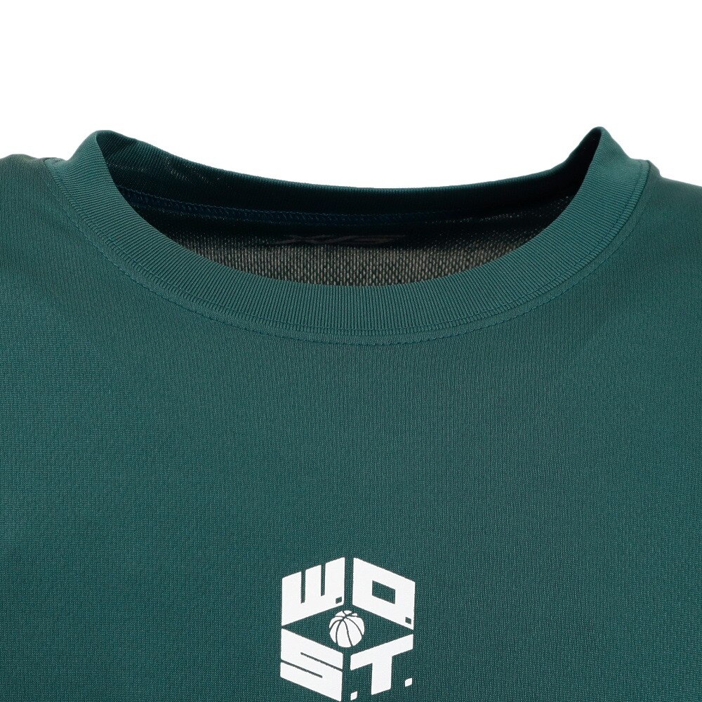 エックスティーエス（XTS）（メンズ）バスケットボールウェア ドライプラス メッセージＴシャツ 751G2ES7108 GRN