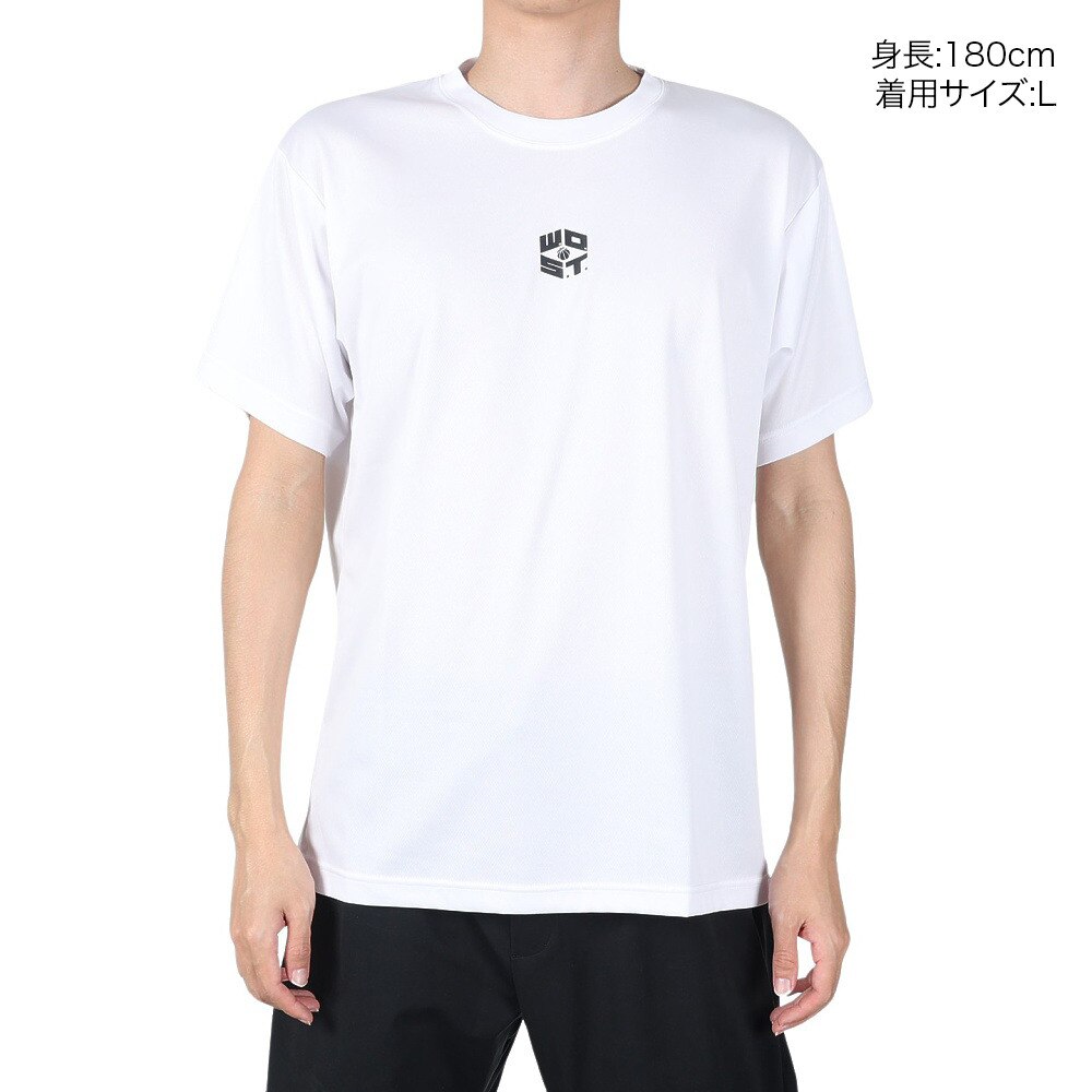 エックスティーエス（XTS）（メンズ）バスケットボールウェア ドライプラス メッセージＴシャツ 751G2ES7108 WHT