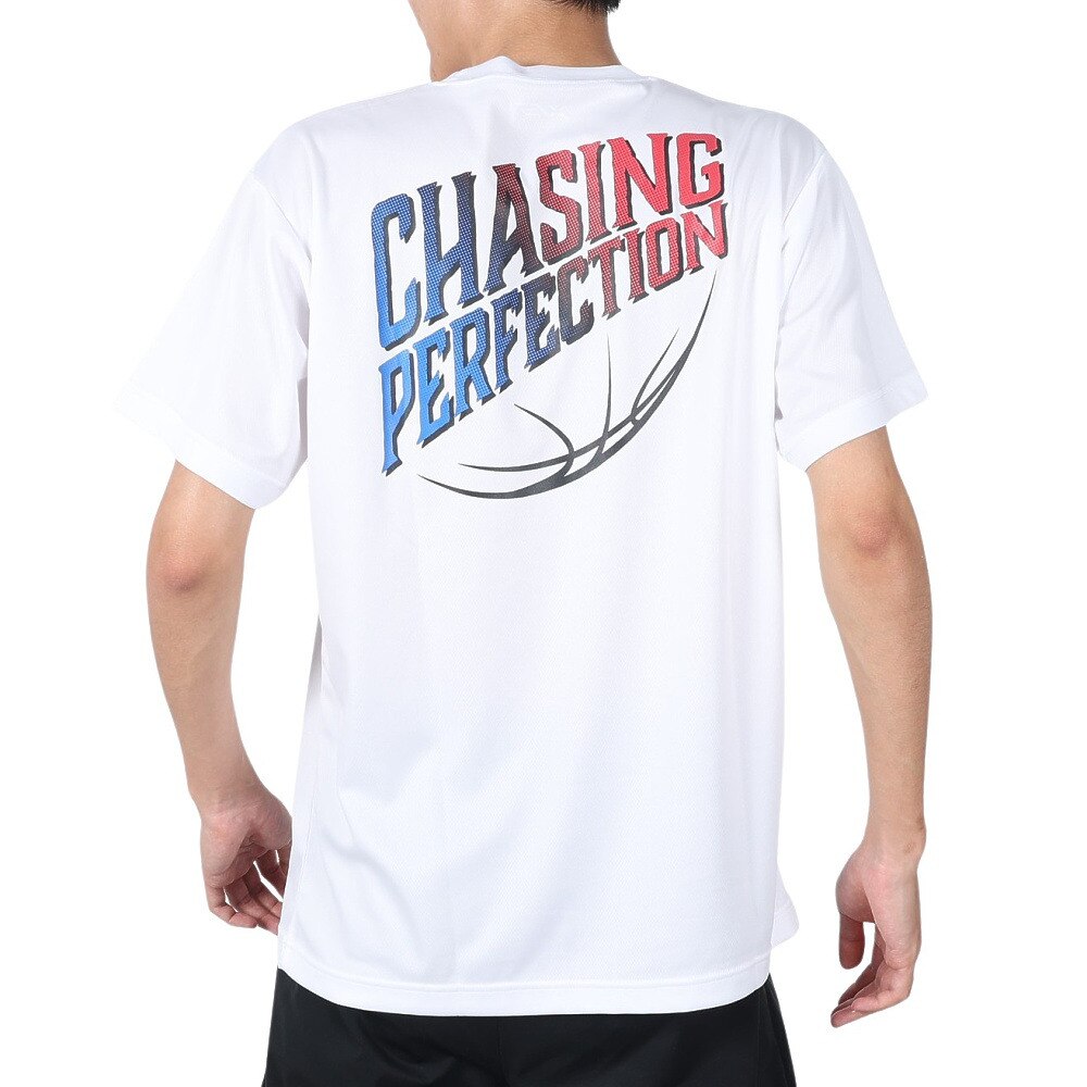 エックスティーエス（XTS）（メンズ）バスケットボールウェア ドライプラス メッセージＴシャツ 751G2ES7108 WHT