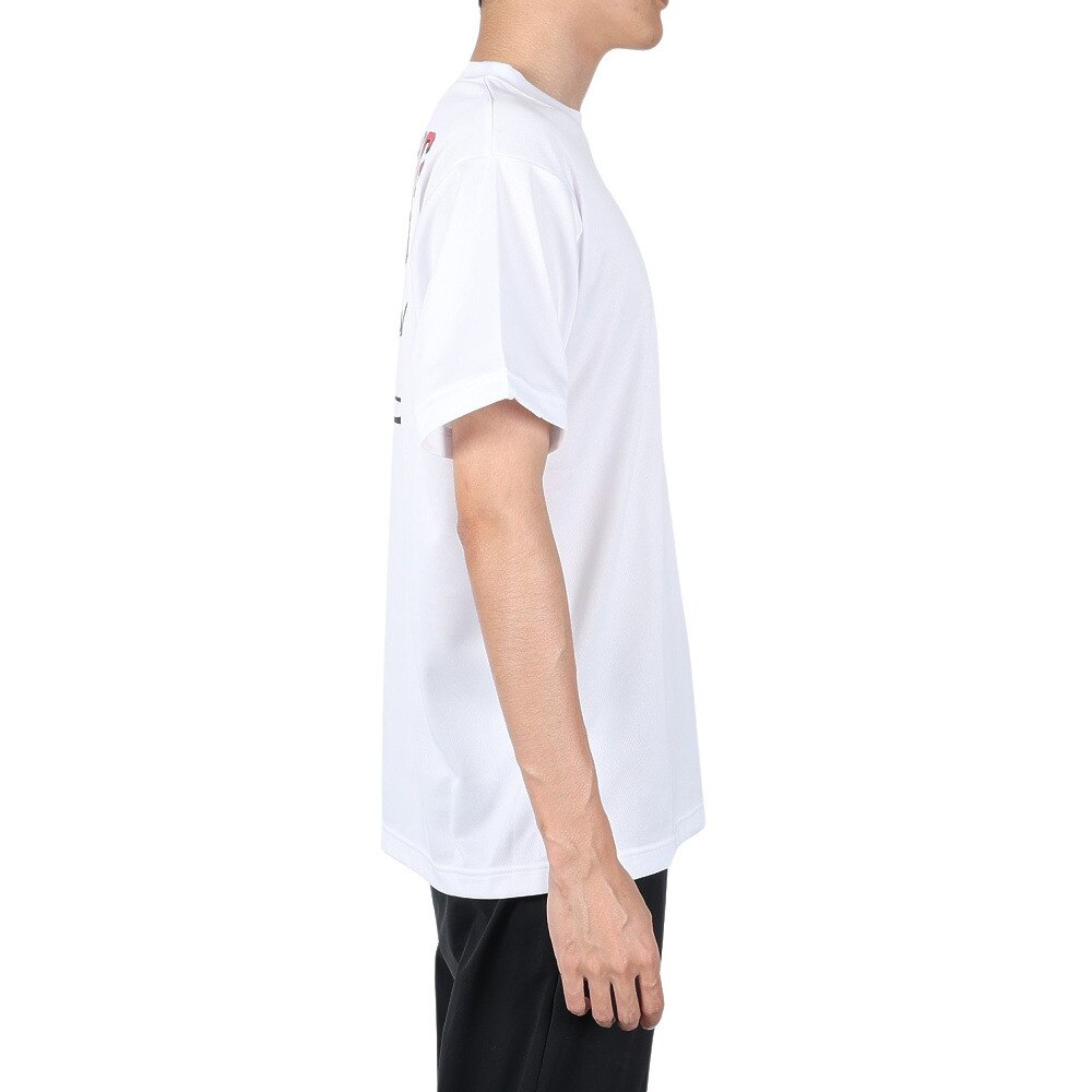 エックスティーエス（XTS）（メンズ）バスケットボールウェア ドライプラス メッセージＴシャツ 751G2ES7108 WHT