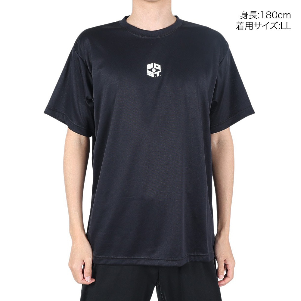 エックスティーエス（XTS）（メンズ）バスケットボールウェア ドライプラス メッセージＴシャツ 751G2ES7109 BLK