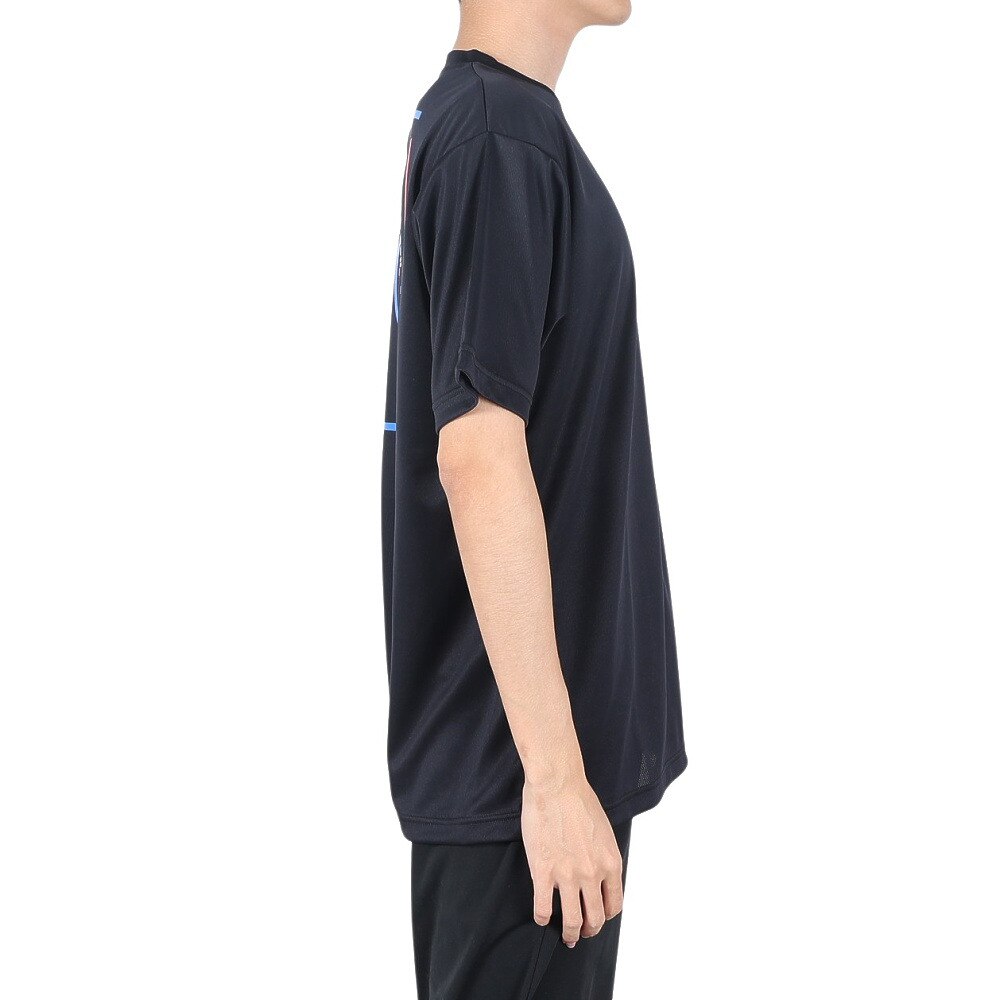 エックスティーエス（XTS）（メンズ）バスケットボールウェア ドライプラス メッセージＴシャツ 751G2ES7109 BLK