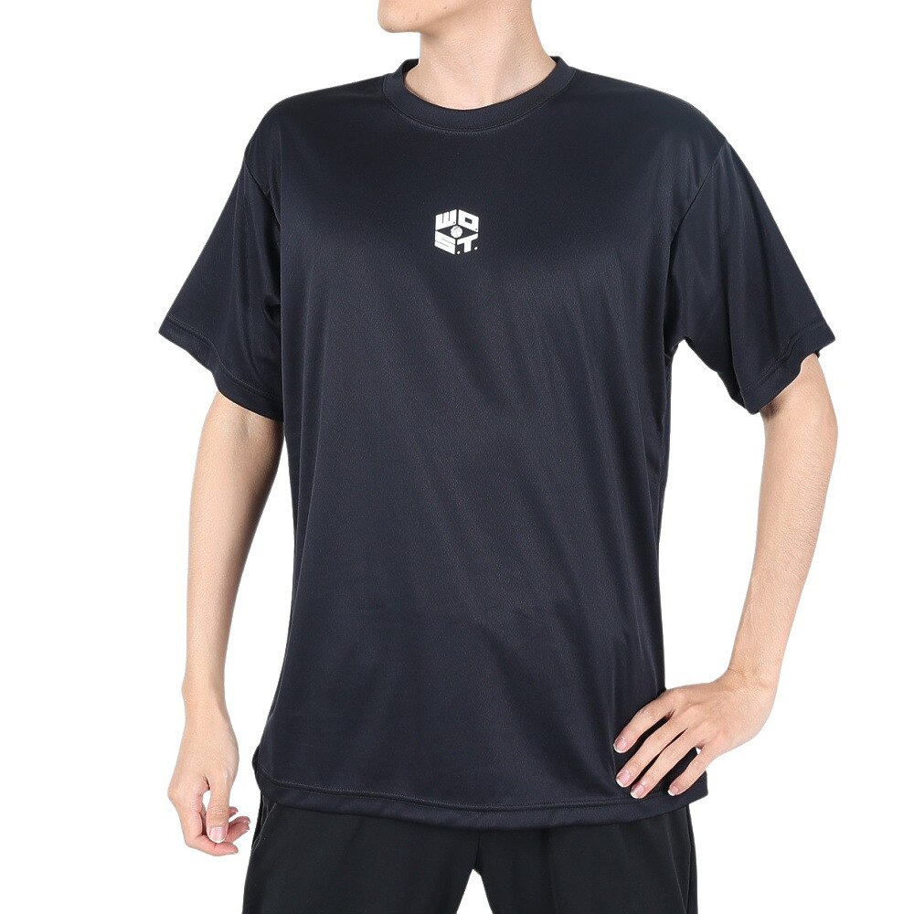 エックスティーエス（XTS）（メンズ）バスケットボールウェア ドライプラス メッセージＴシャツ 751G2ES7109 BLK