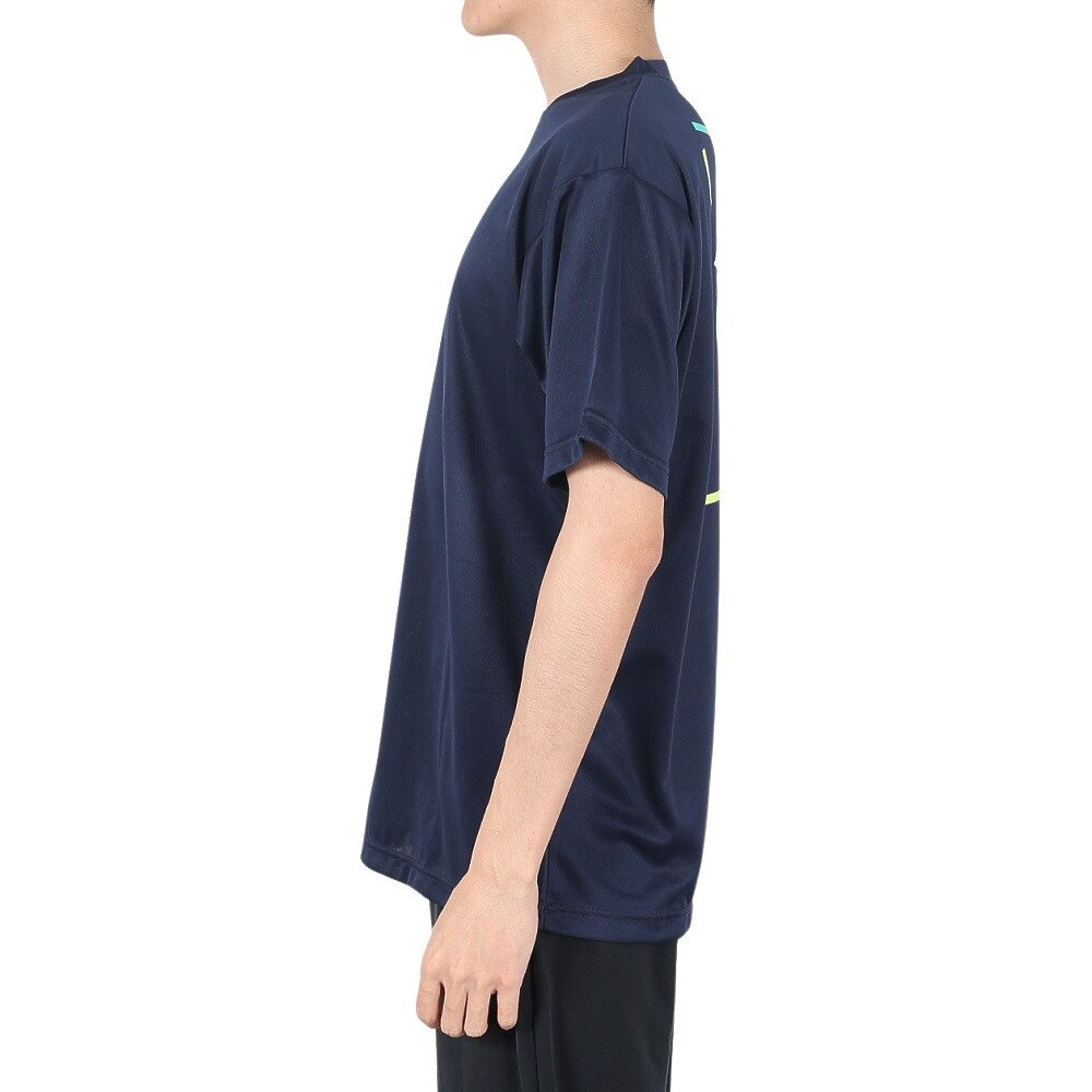 エックスティーエス（XTS）（メンズ）バスケットボールウェア ドライプラス 半袖Tシャツ 751G2ES7109 NVY