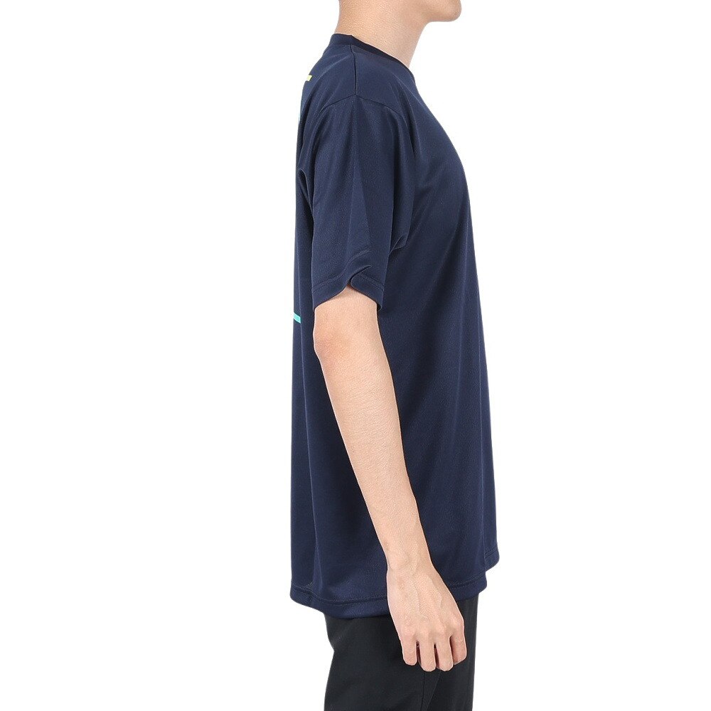 エックスティーエス（XTS）（メンズ）バスケットボールウェア ドライプラス 半袖Tシャツ 751G2ES7109 NVY