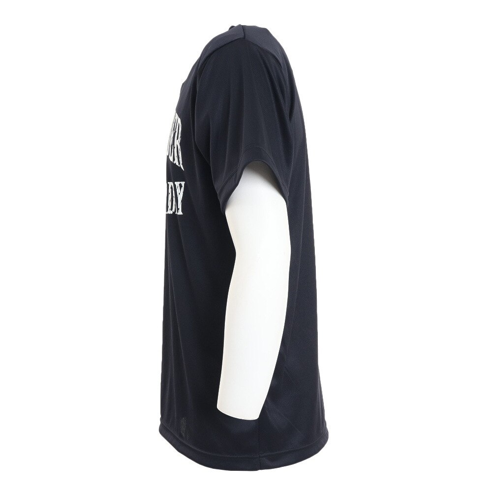 エックスティーエス（XTS）（メンズ）バスケットボールウェア ドライプラス 半袖Tシャツ 751G2ES7110 BLK