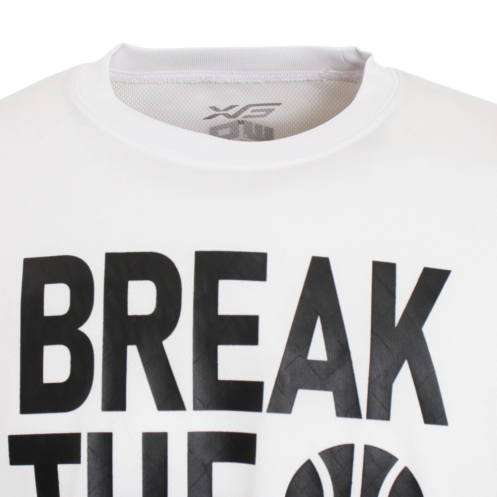 エックスティーエス（XTS）（メンズ）バスケットボールウェア DP Break the limit 半袖Tシャツ 751G2ES7122 WHT
