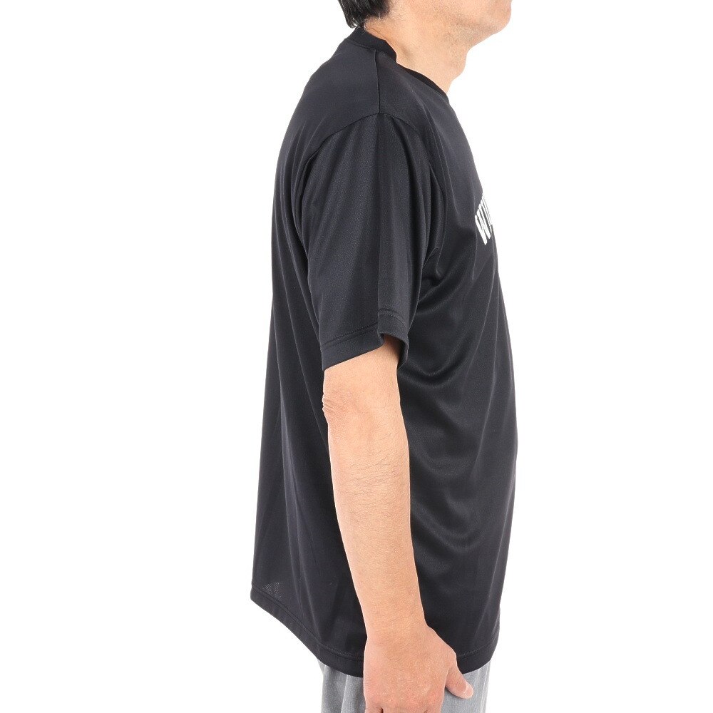 エックスティーエス（XTS）（メンズ）バスケットボールウェア ドライプラス 半袖Tシャツ 751G2ES7123 BLK