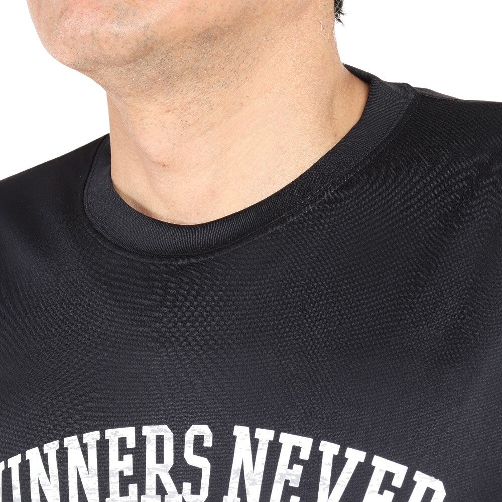 エックスティーエス（XTS）（メンズ）バスケットボールウェア ドライプラス 半袖Tシャツ 751G2ES7123 BLK