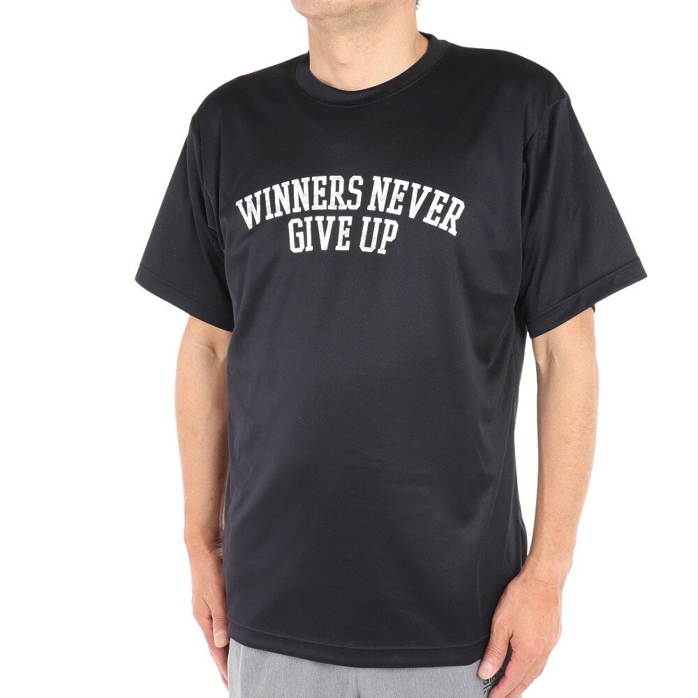 エックスティーエス（XTS）（メンズ）バスケットボールウェア ドライプラス 半袖Tシャツ 751G2ES7123 BLK