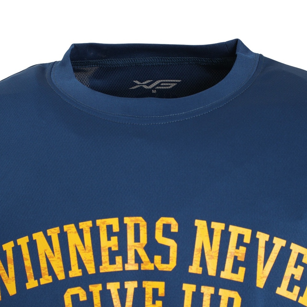 エックスティーエス（XTS）（メンズ）バスケットボールウェア ドライプラス 半袖Tシャツ 751G2ES7123 BLU