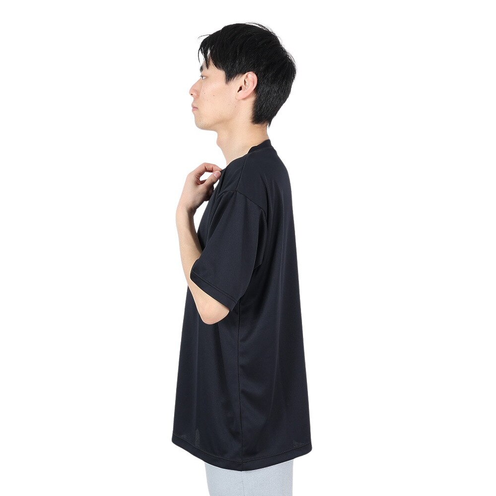 エックスティーエス（XTS）（メンズ）バスケットボールウェア ドライプラス Cheering gives us Tシャツ 751G2ES7125 BLK
