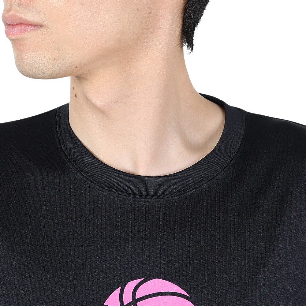 エックスティーエス（XTS）（メンズ）バスケットボールウェア ドライプラス Cheering gives us Tシャツ 751G2ES7125 BLK