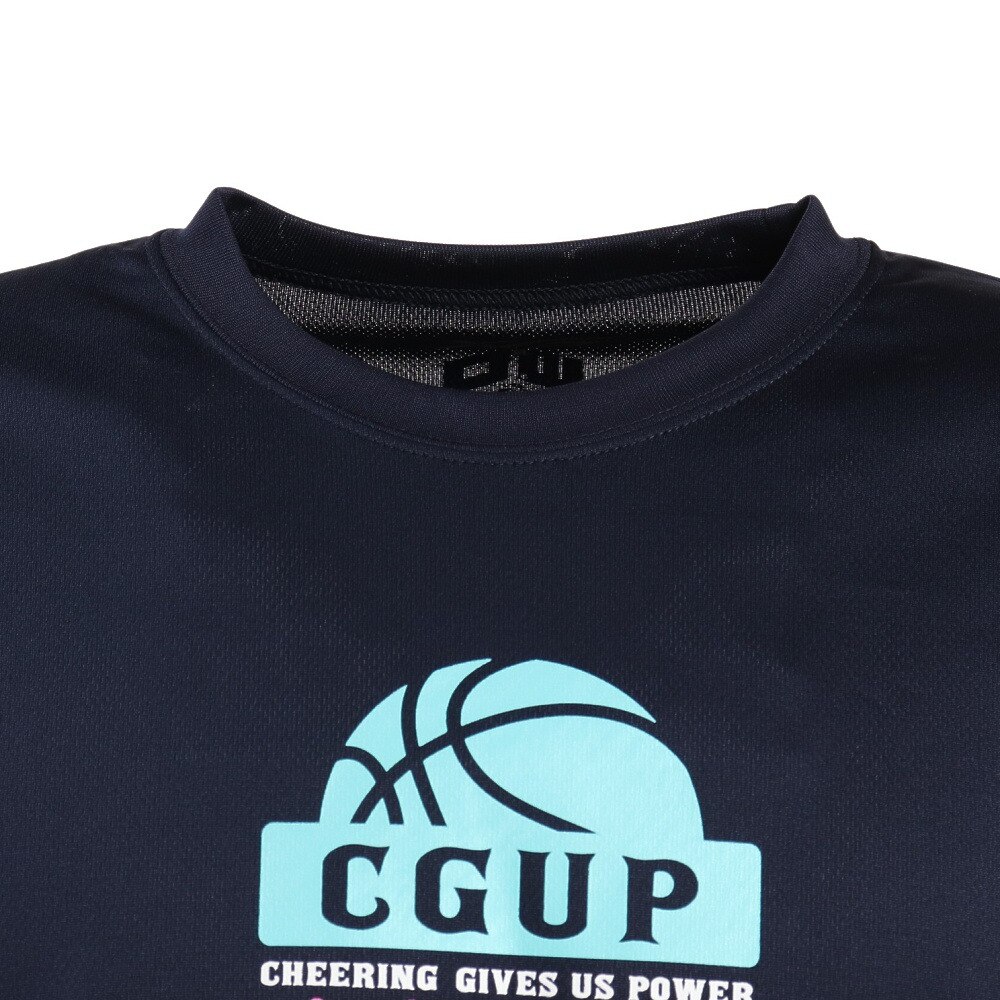 エックスティーエス（XTS）（メンズ）バスケットボールウェア ドライプラス Cheering gives us Tシャツ 751G2ES7125 NVY