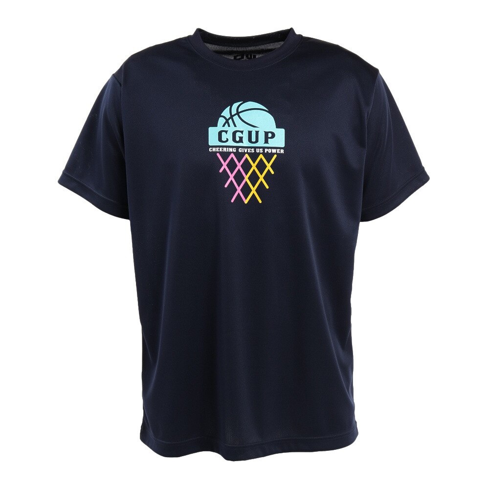 エックスティーエス（XTS）（メンズ）バスケットボールウェア ドライプラス Cheering gives us Tシャツ 751G2ES7125 NVY