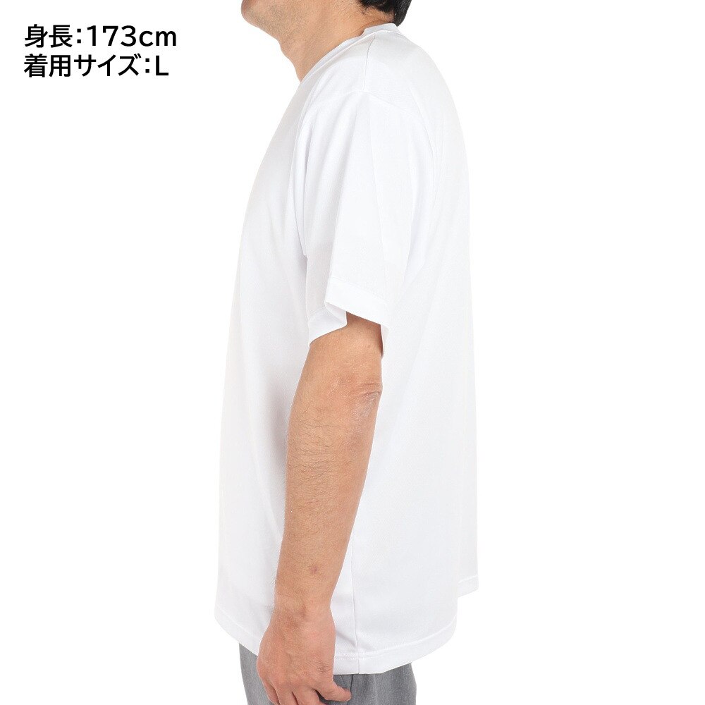 エックスティーエス（XTS）（メンズ）バスケットボールウェア ドライプラス Cheering gives us Tシャツ 751G2ES7125 WHT