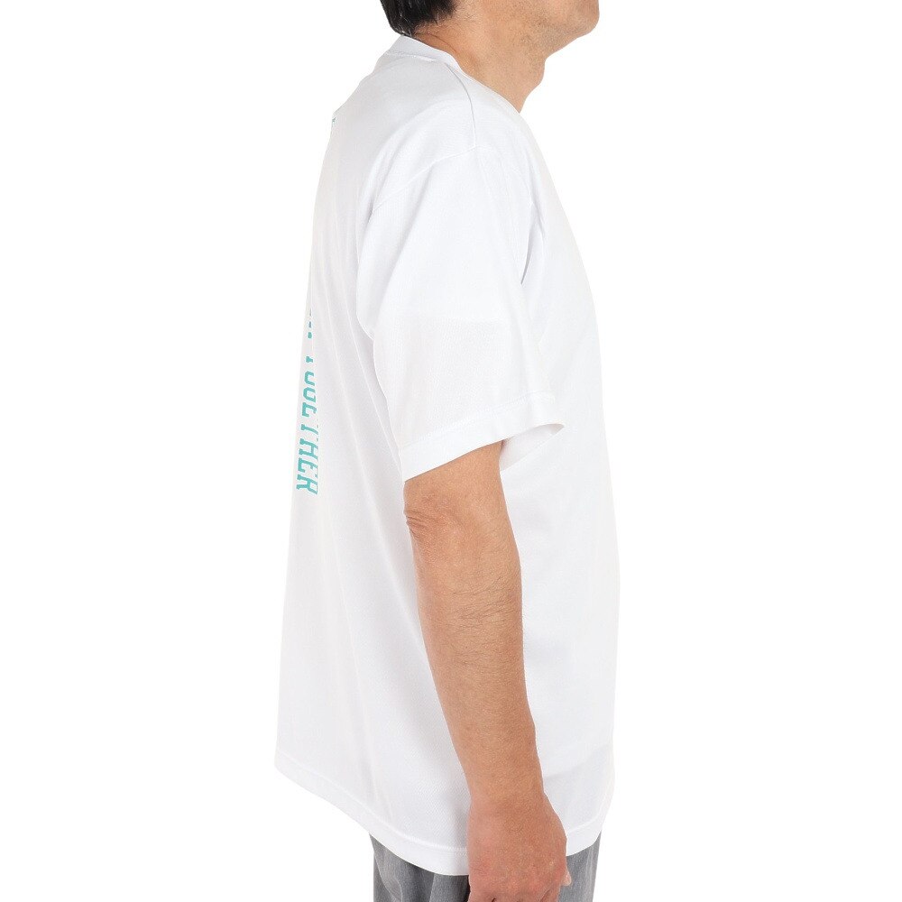 エックスティーエス（XTS）（メンズ）バスケットボールウェア ドライプラス Cheering gives us Tシャツ 751G2ES7125 WHT