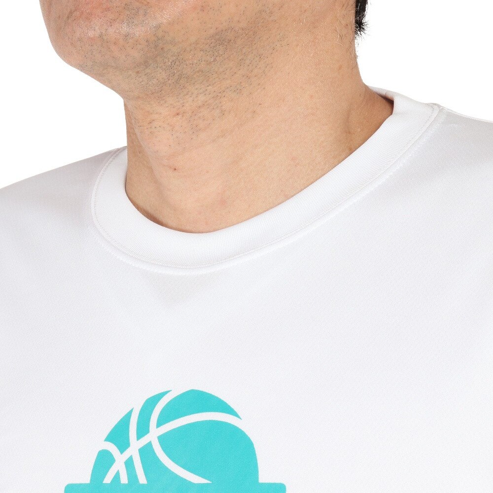 エックスティーエス（XTS）（メンズ）バスケットボールウェア ドライプラス Cheering gives us Tシャツ 751G2ES7125 WHT