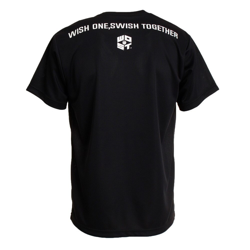 エックスティーエス（XTS）（メンズ）バスケットボールウェア ドライプラス 半袖Tシャツ 751G2ES7102 BLK