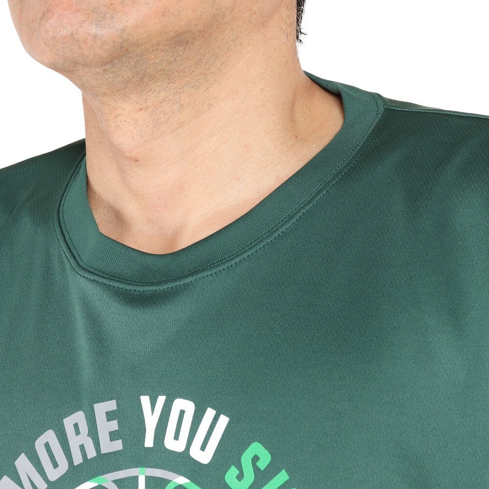 エックスティーエス（XTS）（メンズ）バスケットボールウェア ドライプラス 半袖Tシャツ 751G2ES7102 GRN