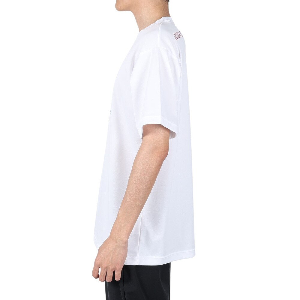 エックスティーエス（XTS）（メンズ）バスケットボールウェア ドライプラス 半袖Tシャツ 751G2ES7102 WHT