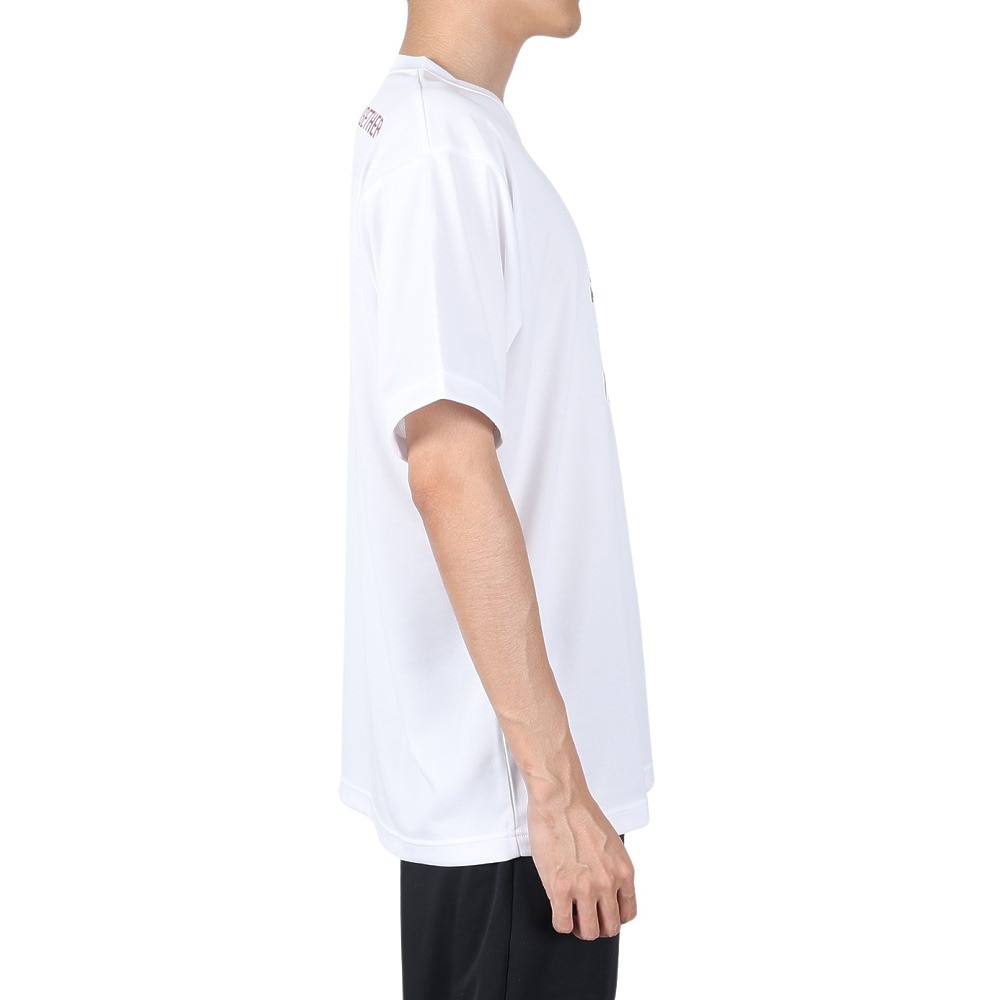 エックスティーエス（XTS）（メンズ）バスケットボールウェア ドライプラス 半袖Tシャツ 751G2ES7102 WHT