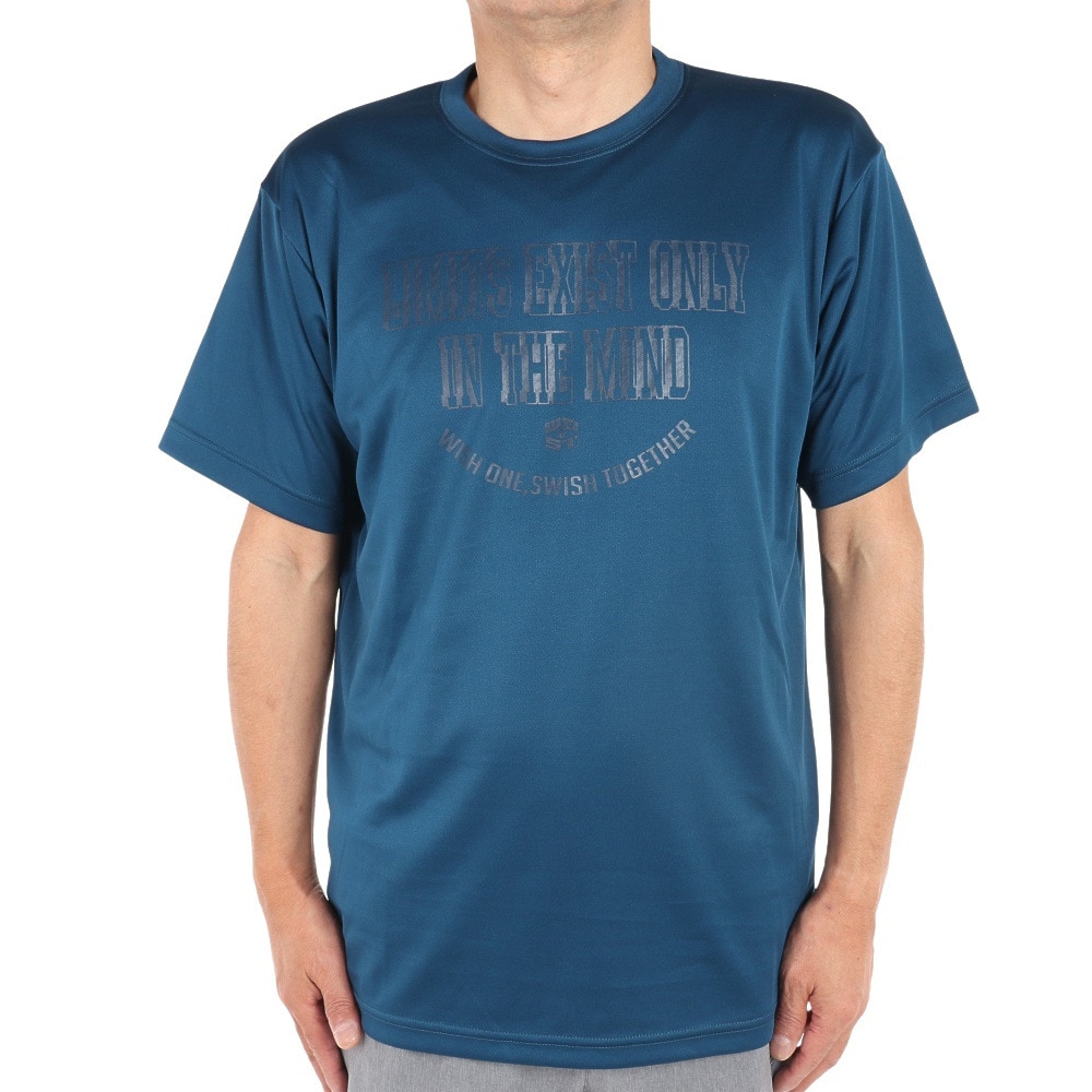 エックスティーエス（XTS）（メンズ）バスケットボールウェア ドライプラス 半袖Tシャツ 751G2ES7106 BLU  スポーツ用品はスーパースポーツゼビオ