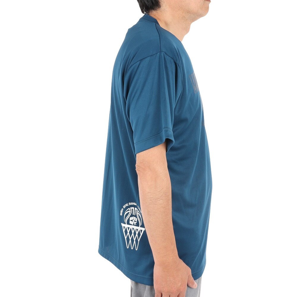 エックスティーエス（XTS）（メンズ）バスケットボールウェア ドライプラス 半袖Tシャツ 751G2ES7106 BLU