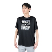 エックスティーエス（XTS）（メンズ、レディース）バスケットボールウェア ドライプラス メッセージグラフィックTシャツ 751G2CD7113 BLK