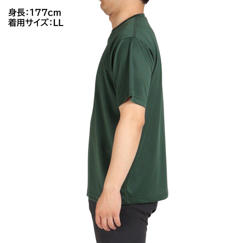 エックスティーエス（XTS）（メンズ、レディース）バスケットボールウェア ドライプラス メッセージグラフィックTシャツ 751G2CD7113 GRN