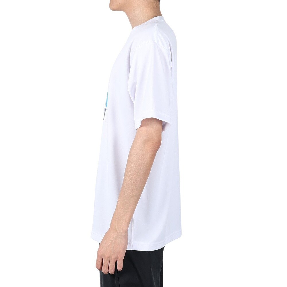 エックスティーエス（XTS）（メンズ、レディース）バスケットボールウェア ドライプラス メッセージグラフィックTシャツ 751G2CD7113 WHT