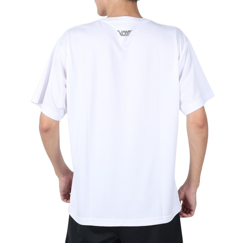 エックスティーエス（XTS）（メンズ、レディース）バスケットボールウェア ドライプラス メッセージグラフィックTシャツ 751G2CD7113 WHT
