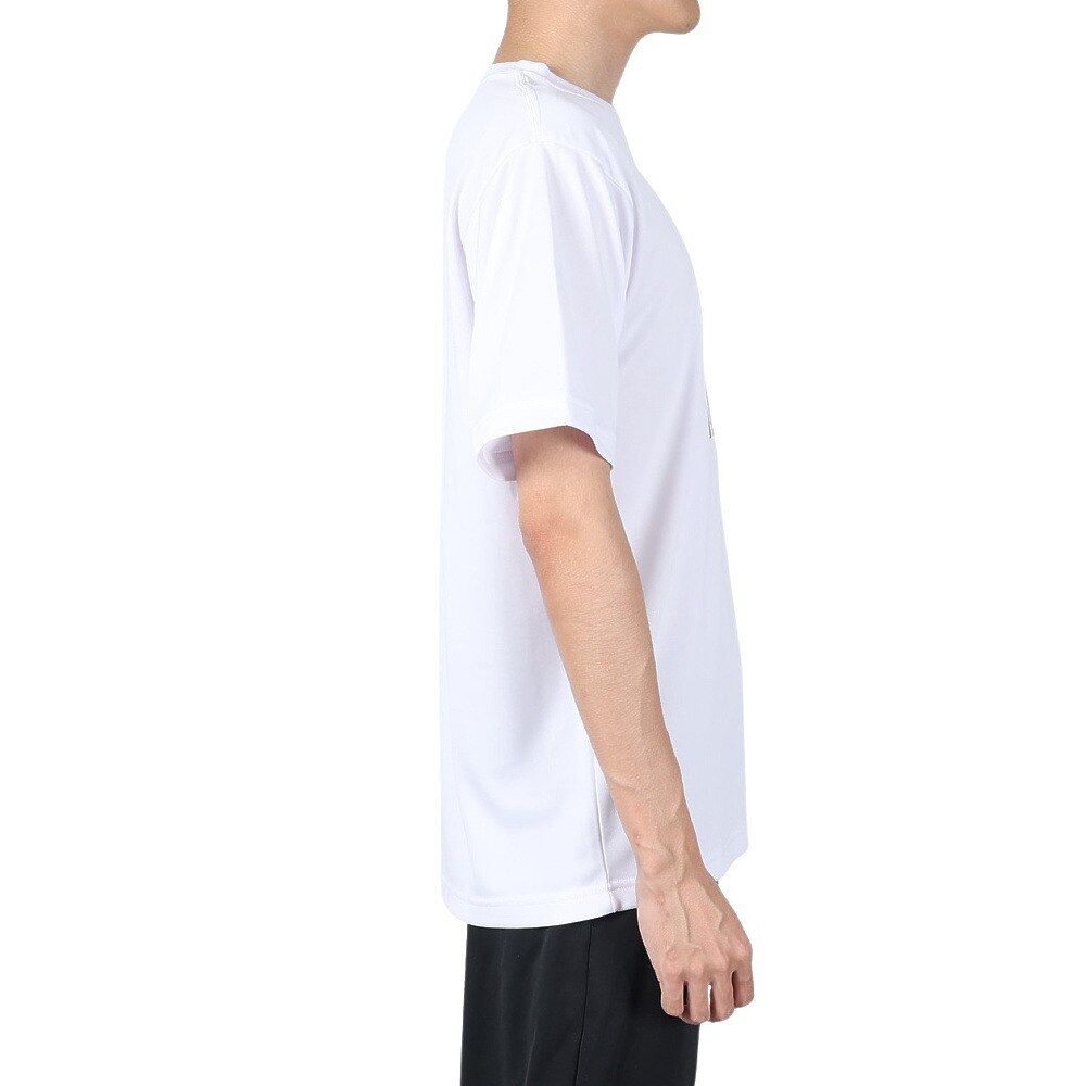 エックスティーエス（XTS）（メンズ、レディース）バスケットボールウェア ドライプラス メッセージグラフィックTシャツ 751G2CD7113 WHT
