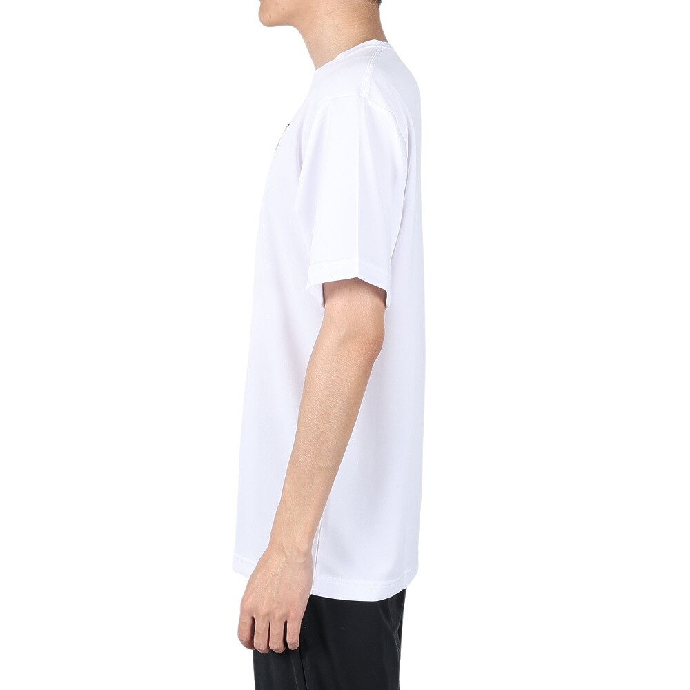 エックスティーエス（XTS）（メンズ、レディース）バスケットボールウェア ドライプラス メッセージグラフィックTシャツ 751G2CD7114 WHT