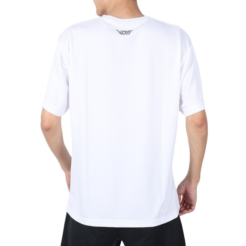 エックスティーエス（XTS）（メンズ、レディース）バスケットボールウェア ドライプラス メッセージグラフィックTシャツ 751G2CD7114 WHT