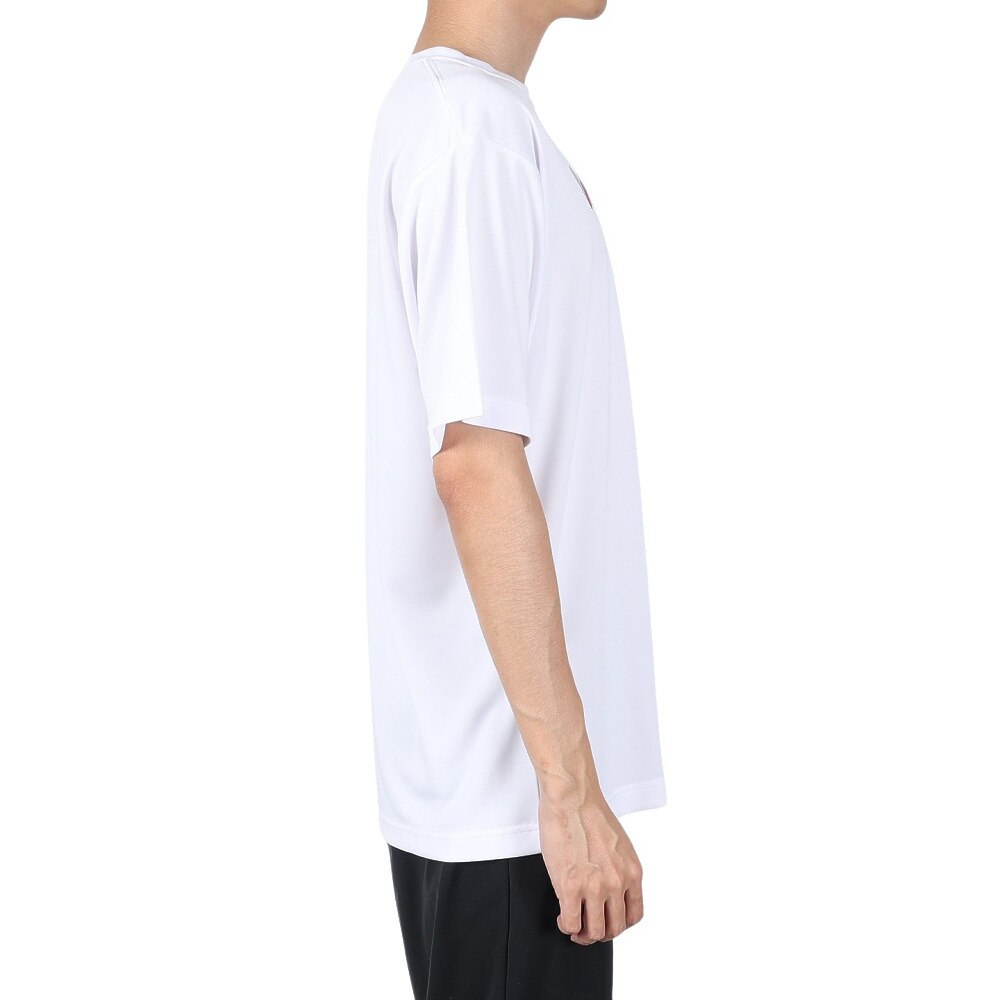 エックスティーエス（XTS）（メンズ、レディース）バスケットボールウェア ドライプラス メッセージグラフィックTシャツ 751G2CD7114 WHT