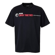 エックスティーエス（XTS）（メンズ、レディース）バスケットボールウェア ドライプラス メッセージグラフィックTシャツ 751G2CD7115 BLK