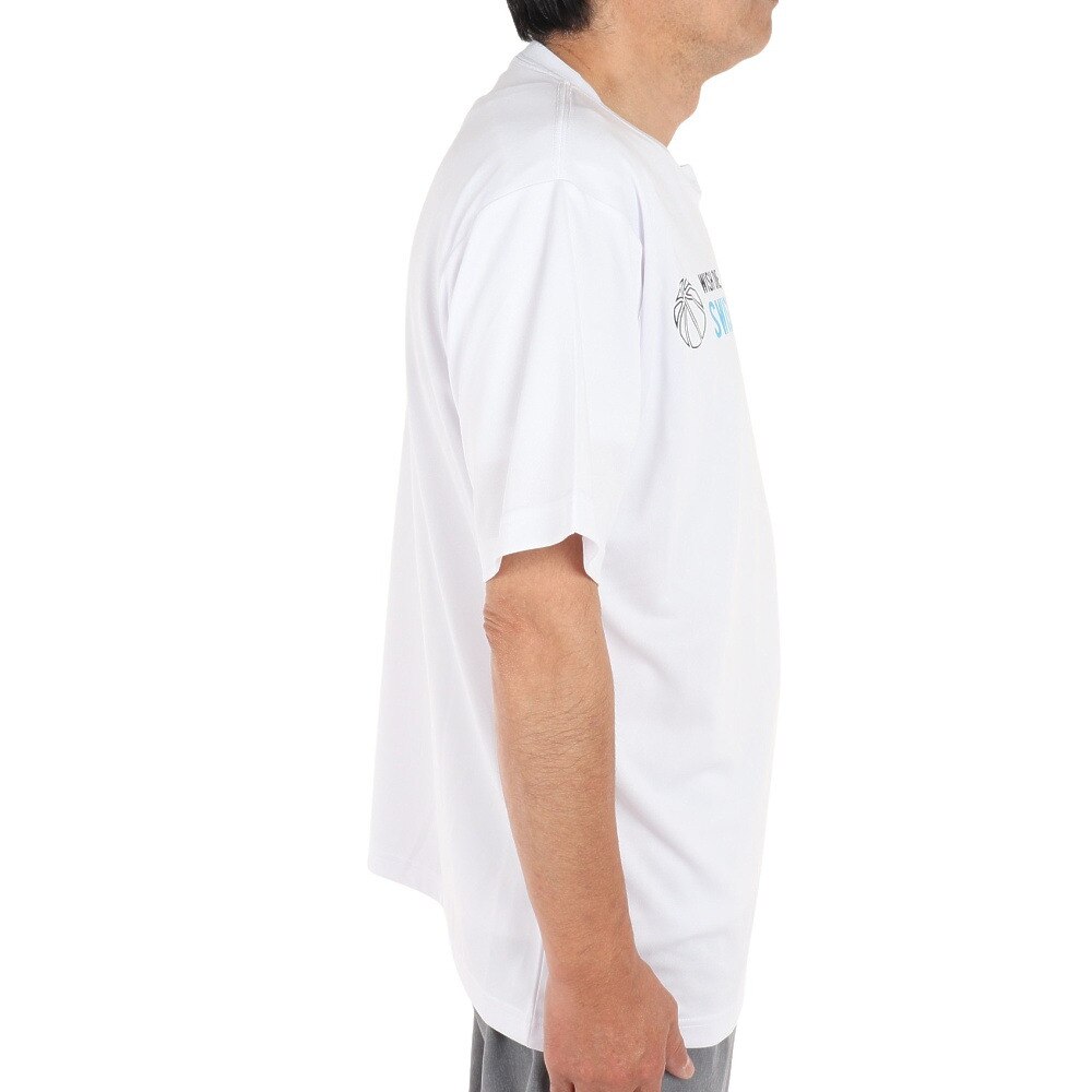 エックスティーエス（XTS）（メンズ、レディース）バスケットボールウェア ドライプラス メッセージグラフィックTシャツ 751G2CD7115 WHT
