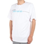 エックスティーエス（XTS）（メンズ、レディース）バスケットボールウェア ドライプラス メッセージグラフィックTシャツ 751G2CD7115 WHT